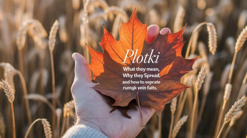 Plotki: What They Mean, Why They Spread, and How to Separate Rumors From Facts